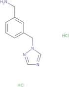 [3-(1H-1,2,4-Triazol-1-ylmethyl)phenyl]methanamine dihydrochloride