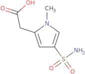 2-(1-Methyl-4-sulfamoyl-1H-pyrrol-2-yl)acetic acid