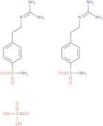 Bis(1-[2-(4-sulfamoylphenyl)ethyl]guanidine), sulfuric acid