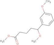 Methyl 5-methoxy-5-(3-methoxyphenyl)pentanoate