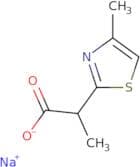 Sodium 2-(4-methyl-1,3-thiazol-2-yl)propanoate