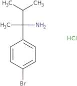 2-(4-Bromophenyl)-3-methylbutan-2-amine hydrochloride