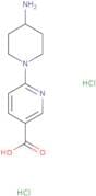6-(4-Aminopiperidin-1-yl)pyridine-3-carboxylic acid dihydrochloride