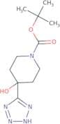 tert-Butyl 4-hydroxy-4-(1H-1,2,3,4-tetrazol-5-yl)piperidine-1-carboxylate