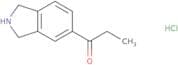 1-(2,3-Dihydro-1H-isoindol-5-yl)propan-1-one hydrochloride