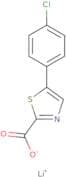5-(4-Chlorophenyl)-1,3-thiazole-2-carboxylate lithium(I)