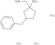3-(Aminomethyl)-1-benzylpyrrolidin-3-amine trihydrochloride