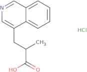 3-(Isoquinolin-4-yl)-2-methylpropanoic acid hydrochloride