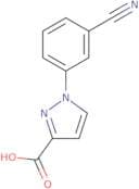 1-(3-Cyanophenyl)-1H-pyrazole-3-carboxylic acid