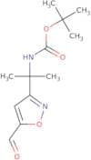 tert-Butyl N-[2-(5-formyl-1,2-oxazol-3-yl)propan-2-yl]carbamate