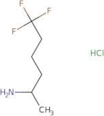 6,6,6-Trifluorohexan-2-amine hydrochloride