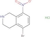 5-Bromo-8-nitro-1,2,3,4-tetrahydroisoquinoline hydrochloride