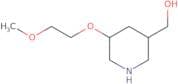 [5-(2-Methoxyethoxy)piperidin-3-yl]methanol