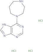 6-(1,4-Diazepan-1-yl)-9H-purine trihydrochloride