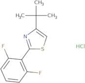 4-tert-Butyl-2-(2,6-difluorophenyl)-1,3-thiazole hydrochloride