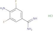 4-Amino-3,5-difluorobenzene-1-carboximidamide hydrochloride