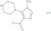 1-(1-Methyl-4-nitro-1H-imidazol-5-yl)piperazine hydrochloride