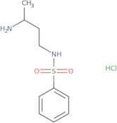 N-(3-Aminobutyl)benzenesulfonamide hydrochloride