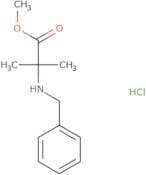Methyl 2-(benzylamino)-2-methylpropanoate hydrochloride