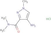 4-Amino-N,N,1-trimethyl-1H-pyrazole-3-carboxamide hydrochloride