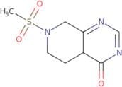 7-Methanesulfonyl-3H,4H,5H,6H,7H,8H-pyrido[3,4-d]pyrimidin-4-one