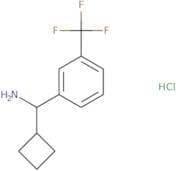 Cyclobutyl[3-(trifluoromethyl)phenyl]methanamine hydrochloride