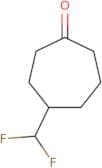 4-(Difluoromethyl)cycloheptan-1-one