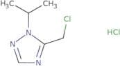 5-(Chloromethyl)-1-(propan-2-yl)-1H-1,2,4-triazole hydrochloride