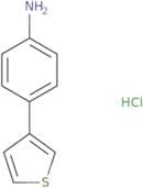 4-(Thiophen-3-yl)aniline hydrochloride