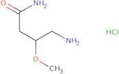 4-Amino-3-methoxybutanamide hydrochloride