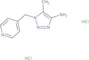 5-Methyl-1-[(pyridin-4-yl)methyl]-1H-1,2,3-triazol-4-amine dihydrochloride