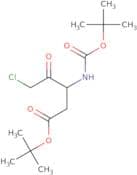 tert-Butyl 3-{[(tert-butoxy)carbonyl]amino}-5-chloro-4-oxopentanoate