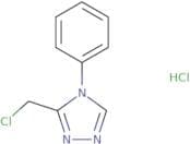 3-(Chloromethyl)-4-phenyl-4H-1,2,4-triazole hydrochloride