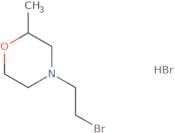 4-(2-Bromoethyl)-2-methylmorpholine hydrobromide