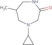 4-Cyclopropyl-6-methyl-1,4-diazepan-2-one