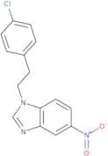 1-[2-(4-Chlorophenyl)ethyl]-5-nitro-1H-1,3-benzodiazole