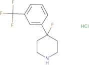 4-Fluoro-4-[3-(trifluoromethyl)phenyl]piperidine hydrochloride