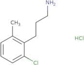 3-(2-Chloro-6-methylphenyl)propan-1-amine hydrochloride
