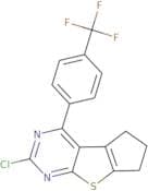 10-Chloro-12-[4-(trifluoromethyl)phenyl]-7-thia-9,11-diazatricyclo[6.4.0.0,2,6]dodeca-1(12),2(6),8…