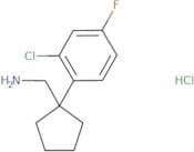 [1-(2-Chloro-4-fluorophenyl)cyclopentyl]methanamine hydrochloride