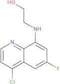 2-[(4-Chloro-6-fluoroquinolin-8-yl)amino]ethan-1-ol