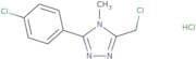 3-(Chloromethyl)-5-(4-chlorophenyl)-4-methyl-4H-1,2,4-triazole hydrochloride