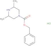 Benzyl 3,5-dimethylpiperazine-1-carboxylate hydrochloride