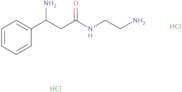 3-Amino-N-(2-aminoethyl)-3-phenylpropanamide dihydrochloride