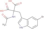 2-[(5-Bromo-1H-indol-3-yl)methyl]-2-acetamidopropanedioic acid