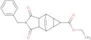Ethyl 4-benzyl-3,5-dioxo-4-azatetracyclo[5.3.2.0²,⁶.0⁸,¹⁰]dodec-11-ene-9-carboxylate