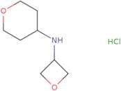 N-(Oxetan-3-yl)oxan-4-amine hydrochloride
