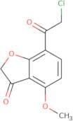 7-(2-Chloroacetyl)-4-methoxy-2,3-dihydro-1-benzofuran-3-one