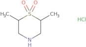 2,​6-​Dimethyl-thiomorpholine 1,​1-​dioxide hydrochloride