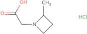 2-(2-Methylazetidin-1-yl)acetic acid hydrochloride